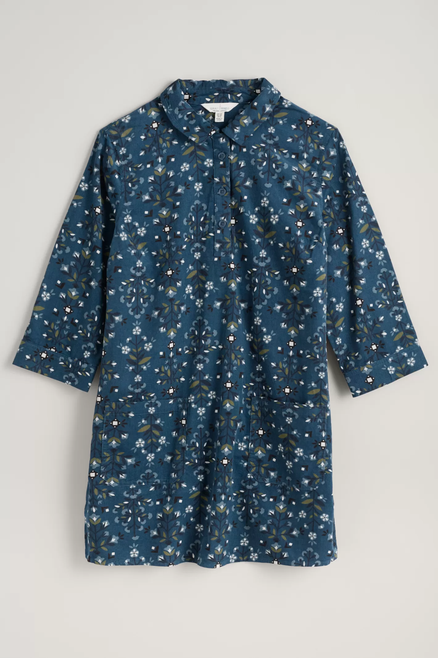 New Sky Sketch Needlecord Tunic Women Tunics