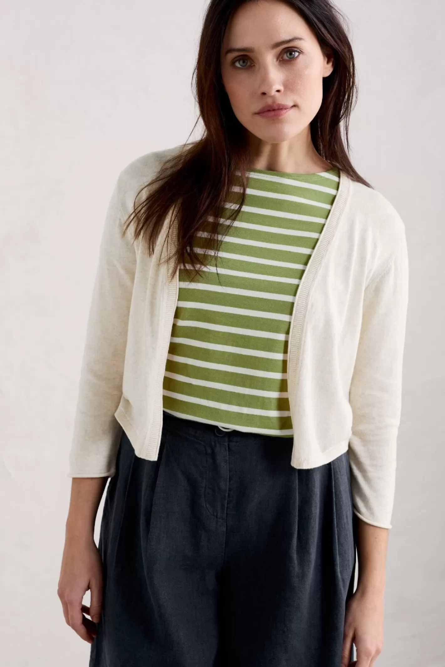 Outlet Vanessa Cotton Cardigan (Gots) Women Knitwear